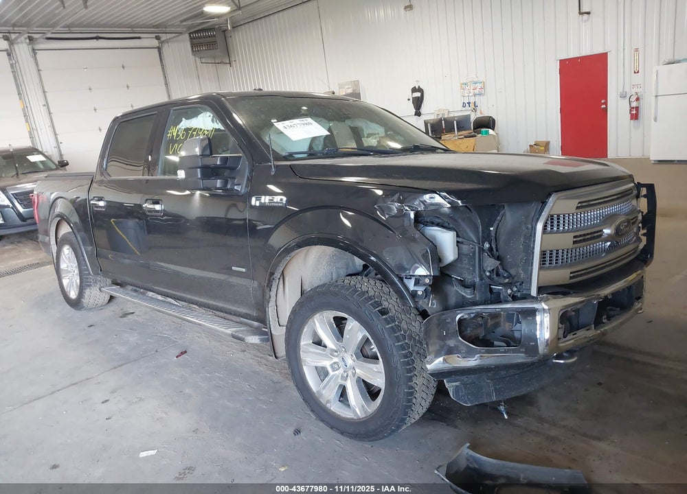 2015 FORD F-150 PLATINUM VIN: 1FTEW1EG4FFC53442