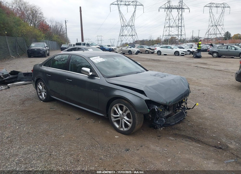 2016 AUDI S4 3.0T PREMIUM PLUS VIN: WAUDGAFL1GA005469