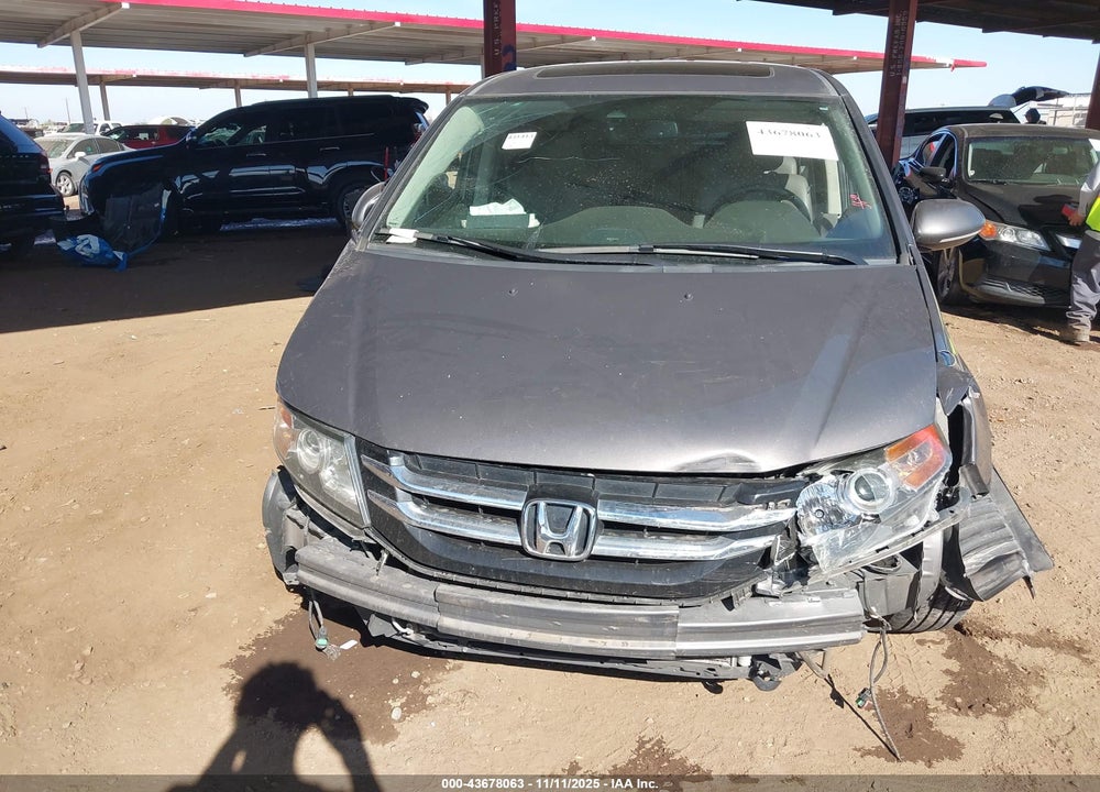 2016 HONDA ODYSSEY TOURING/TOURING ELITE VIN: 5FNRL5H95GB156237