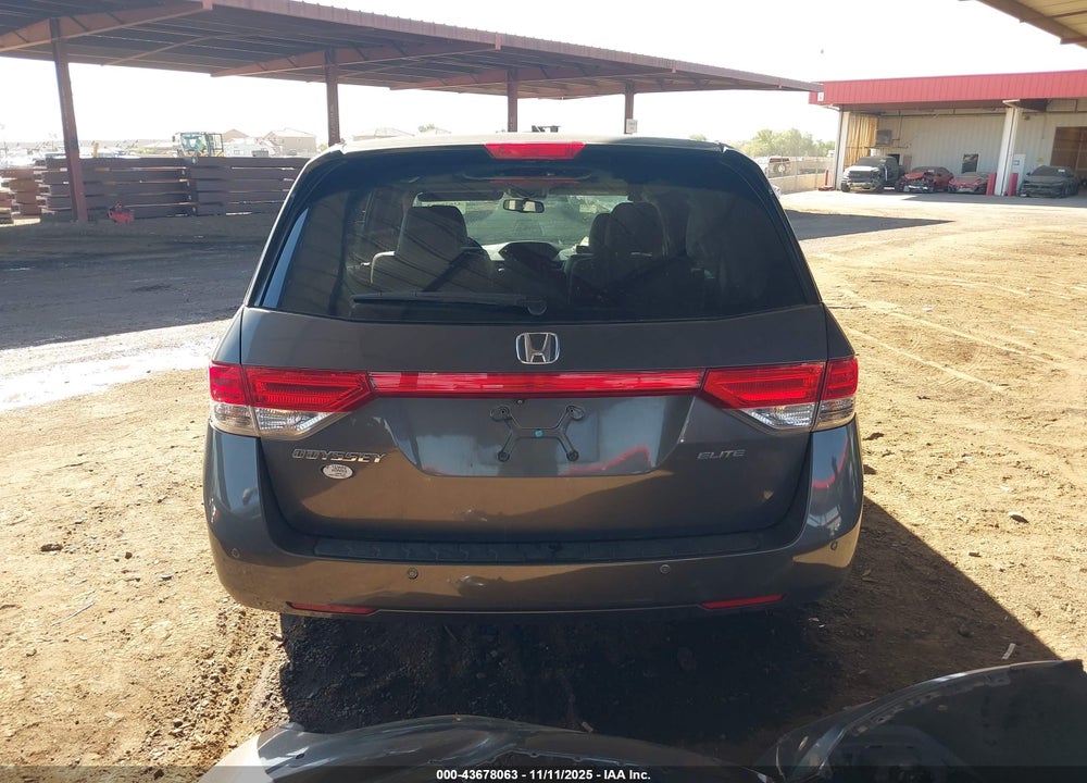 2016 HONDA ODYSSEY TOURING/TOURING ELITE VIN: 5FNRL5H95GB156237