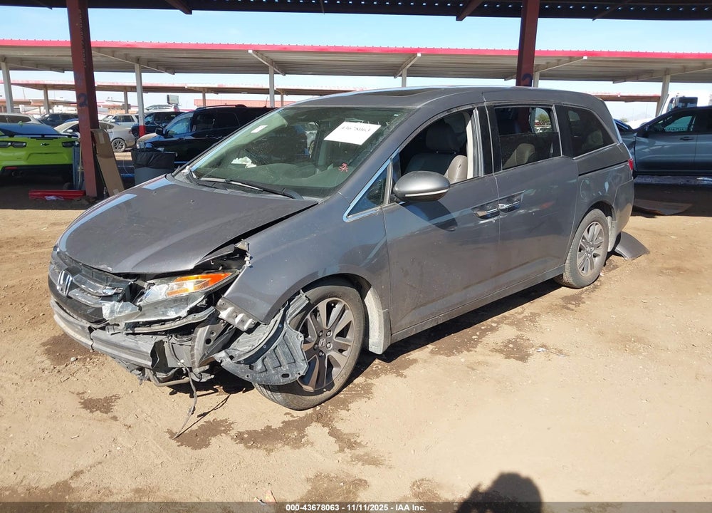 2016 HONDA ODYSSEY TOURING/TOURING ELITE VIN: 5FNRL5H95GB156237
