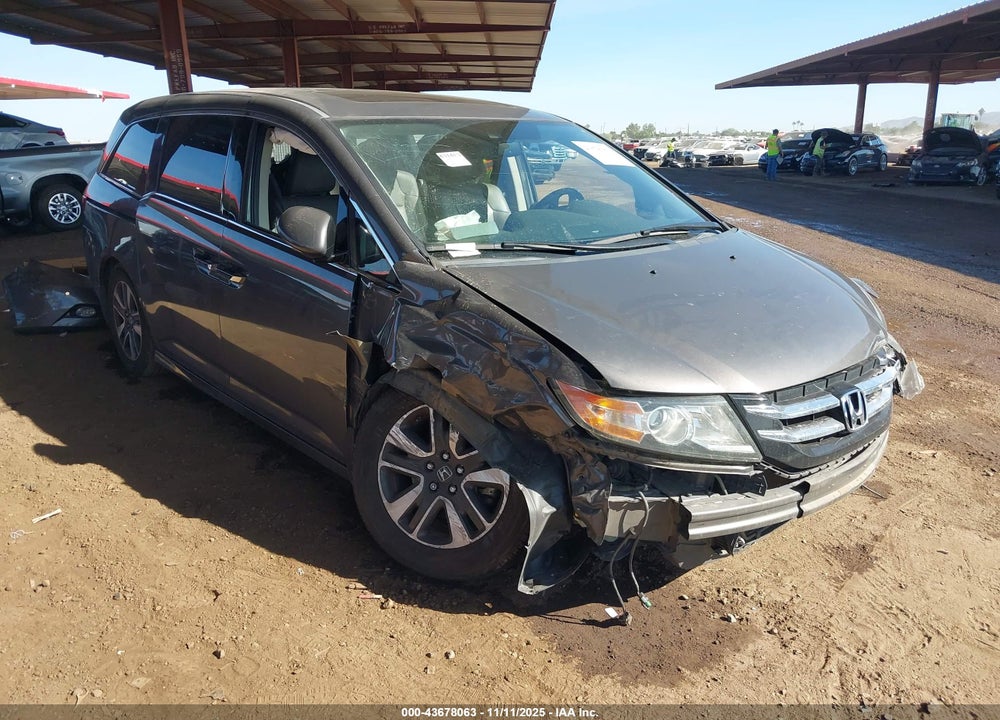 2016 HONDA ODYSSEY TOURING/TOURING ELITE VIN: 5FNRL5H95GB156237