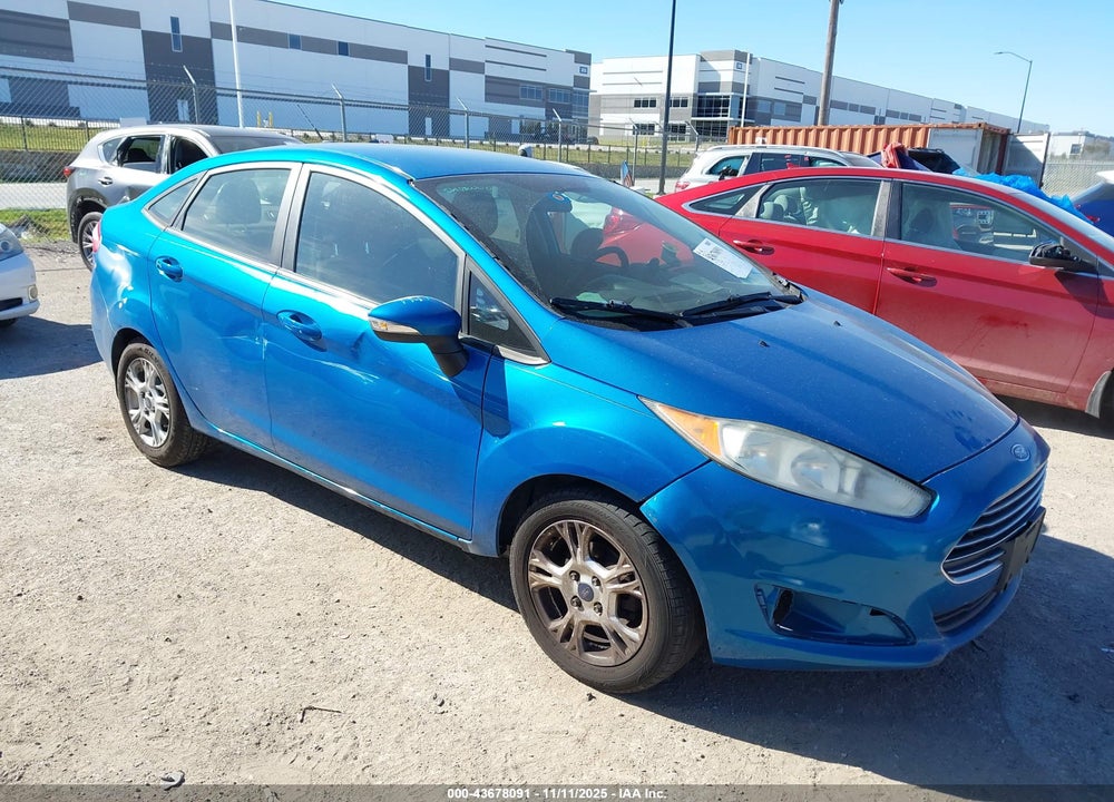 2015 FORD FIESTA SE VIN: 3FADP4BJ6FM213332