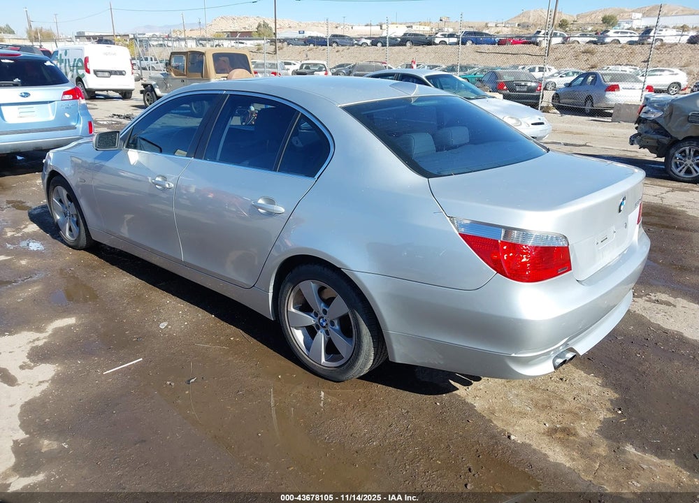 2006 BMW 5 SERIES VIN: WBANF73566CG66811