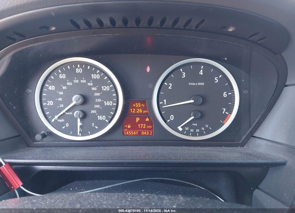 2006 BMW 5 SERIES VIN: WBANF73566CG66811