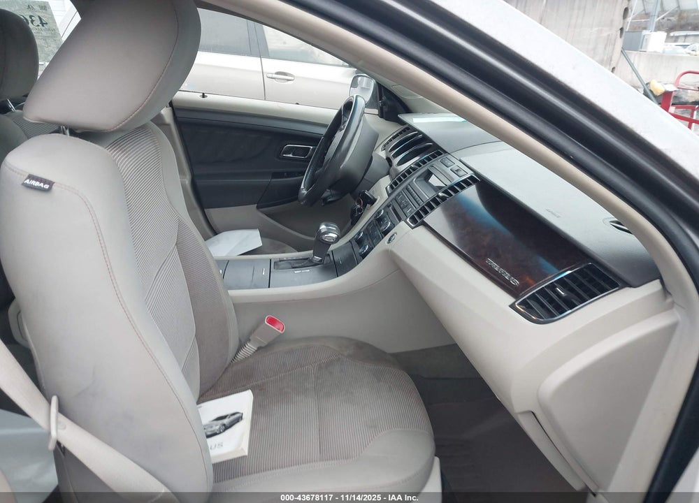 2011 FORD TAURUS SEL VIN: 1FAHP2EW0BG104009