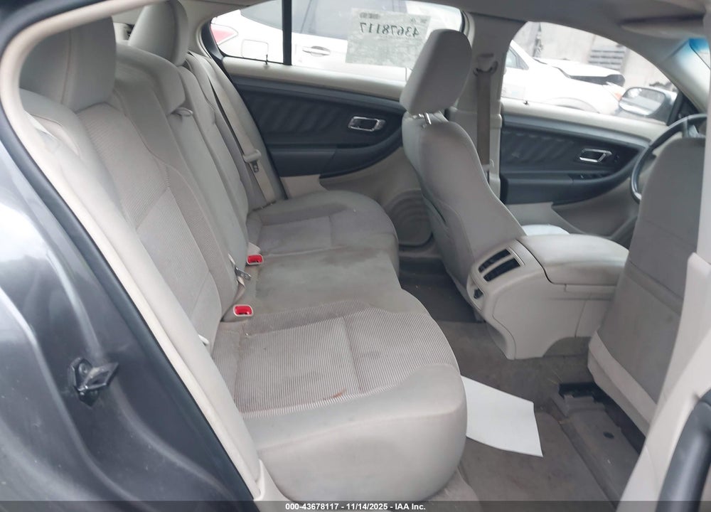 2011 FORD TAURUS SEL VIN: 1FAHP2EW0BG104009