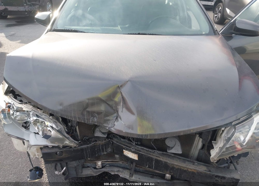 2012 TOYOTA CAMRY SE VIN: 4T1BF1FK2CU607791