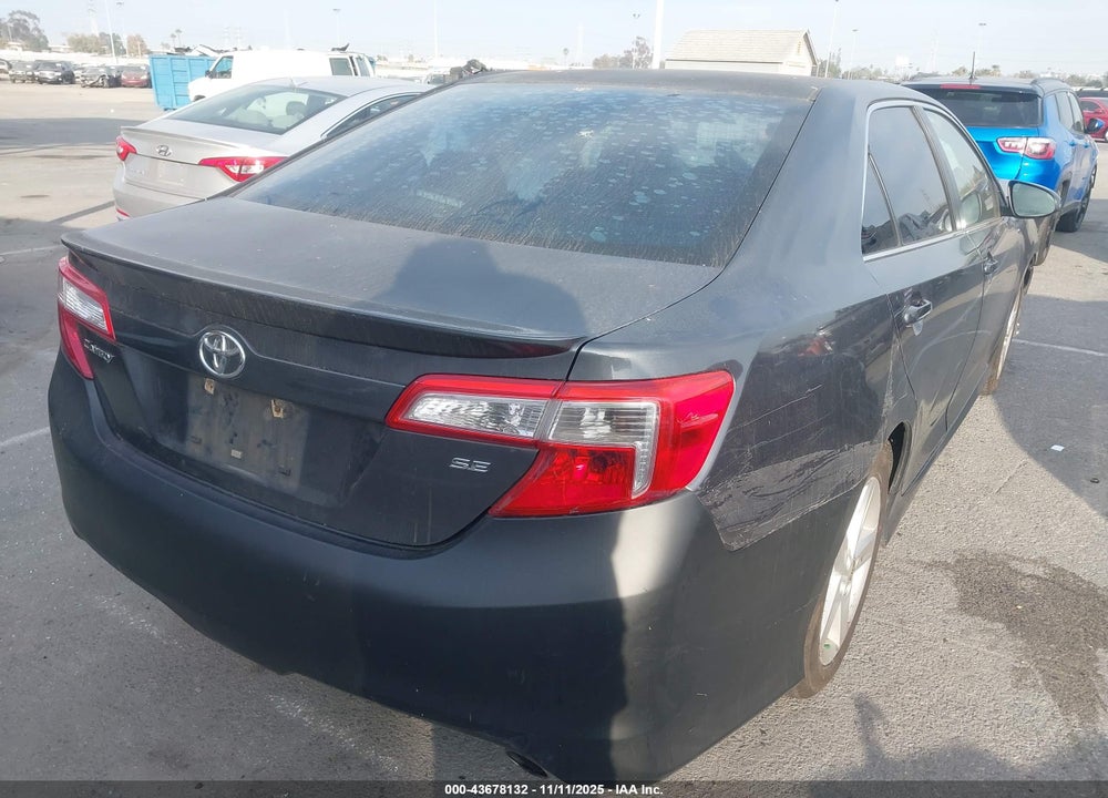 2012 TOYOTA CAMRY SE VIN: 4T1BF1FK2CU607791