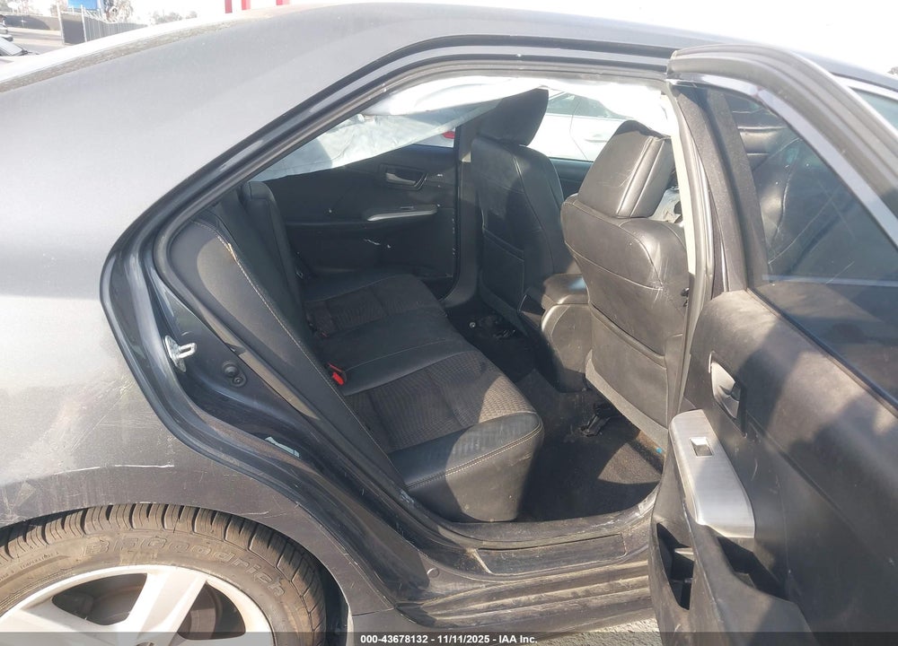 2012 TOYOTA CAMRY SE VIN: 4T1BF1FK2CU607791