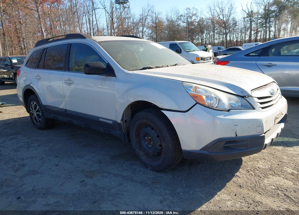 2010 SUBARU OUTBACK 2.5I VIN: 4S4BRBAC1A3361784