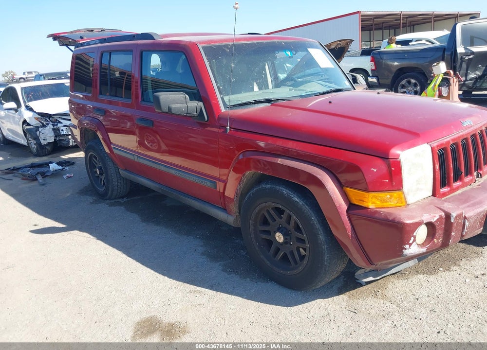 2006 JEEP COMMANDER VIN: 1J8HH48N76C349496