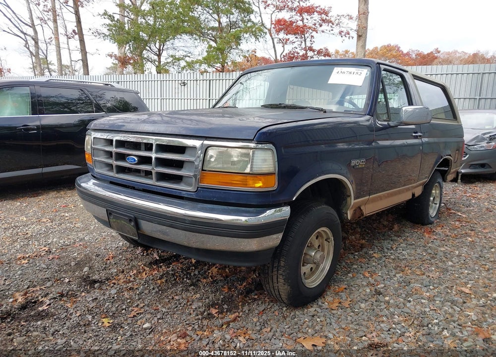 1994 FORD BRONCO U100 VIN: 1FMEU15H7RLB47132