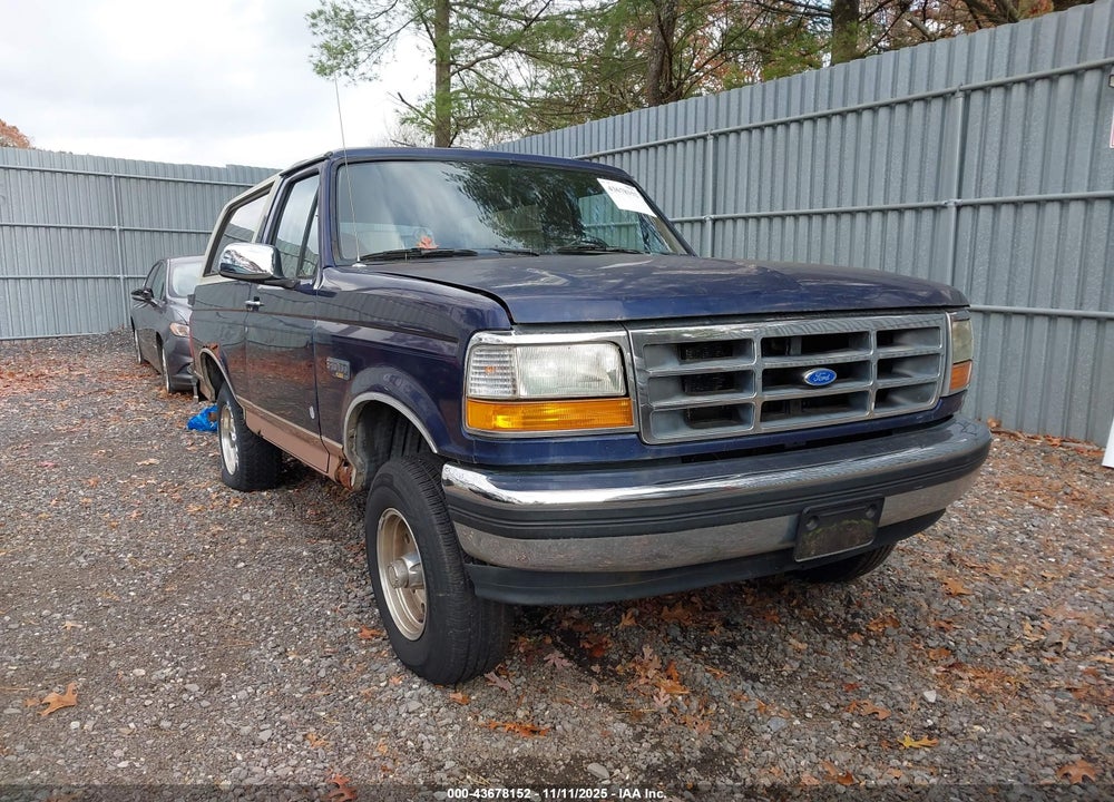 1994 FORD BRONCO U100 VIN: 1FMEU15H7RLB47132