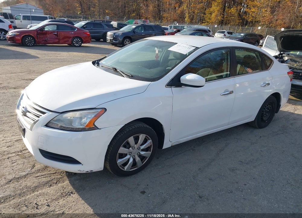 2015 NISSAN SENTRA VIN: 3N1AB7AP3FY337380
