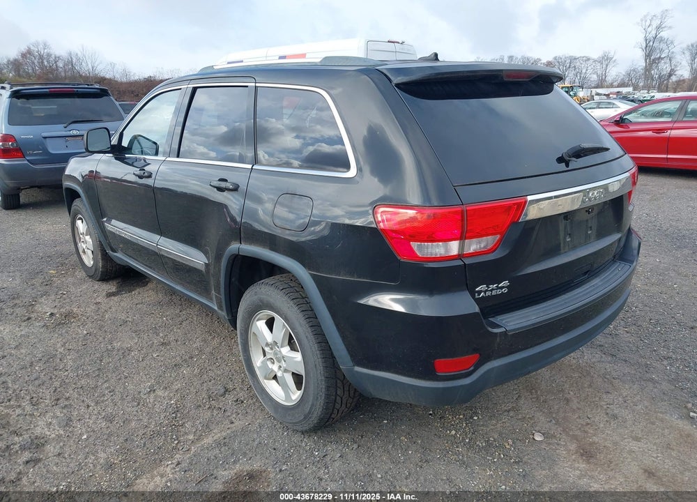 2012 JEEP GRAND CHEROKEE LAREDO VIN: 1C4RJFAG8CC270373