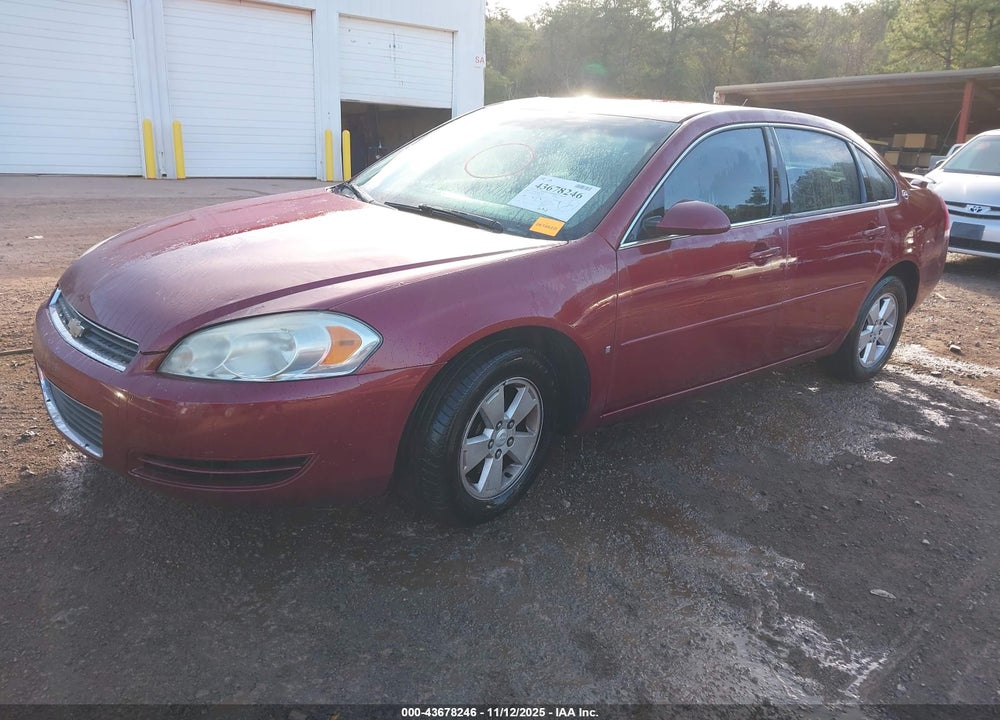 2007 CHEVROLET IMPALA VIN: 2G1WT58K379277996