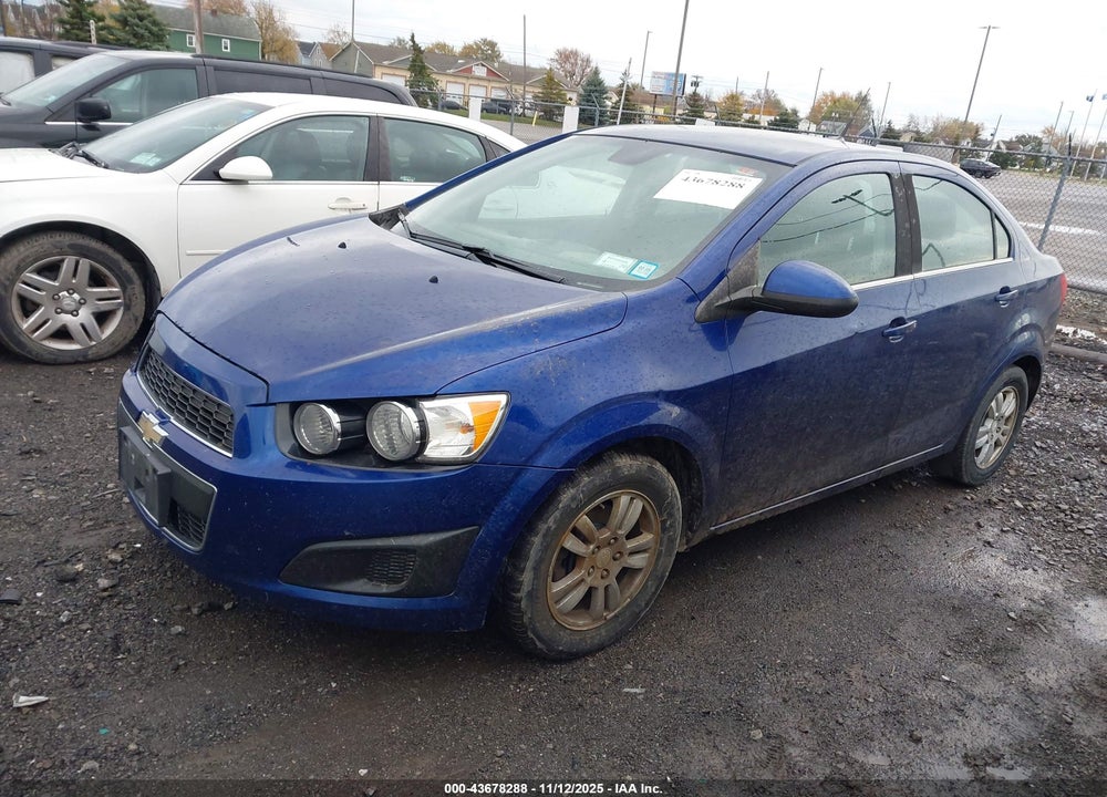 2012 CHEVROLET SONIC VIN: 1G1JD5SH0C4192485