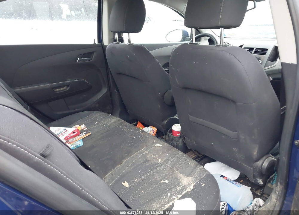 2012 CHEVROLET SONIC VIN: 1G1JD5SH0C4192485
