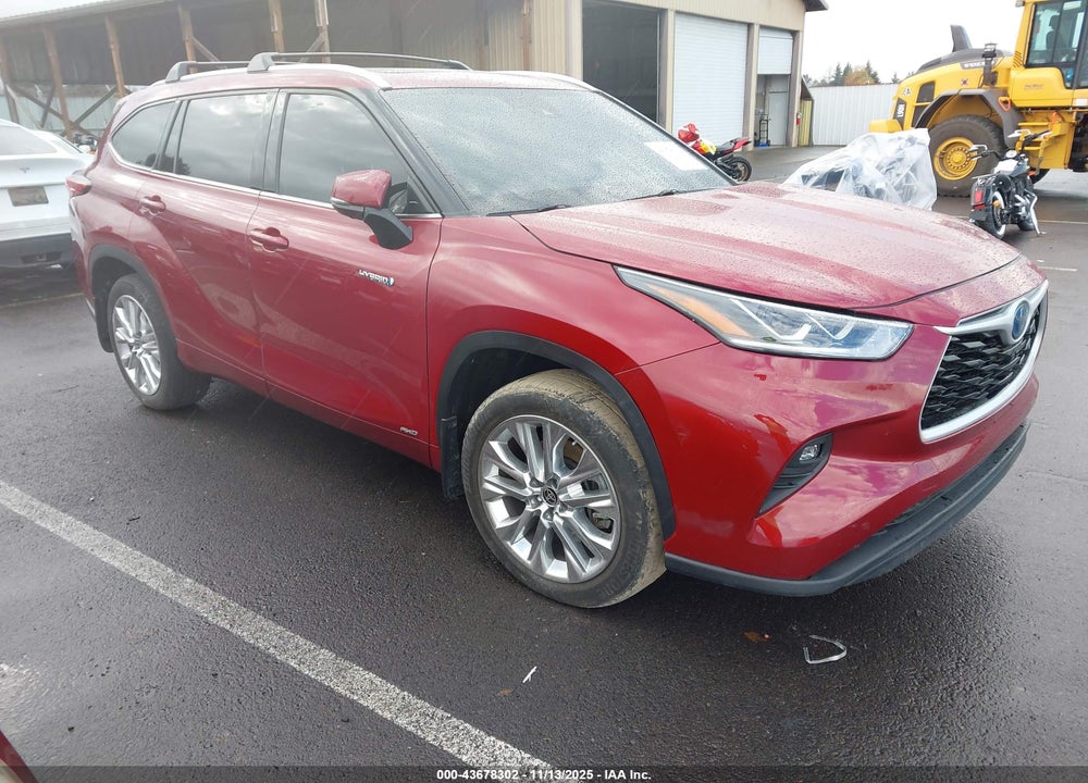 2021 TOYOTA HIGHLANDER HYBRID VIN: 5TDXBRCH4MS064060