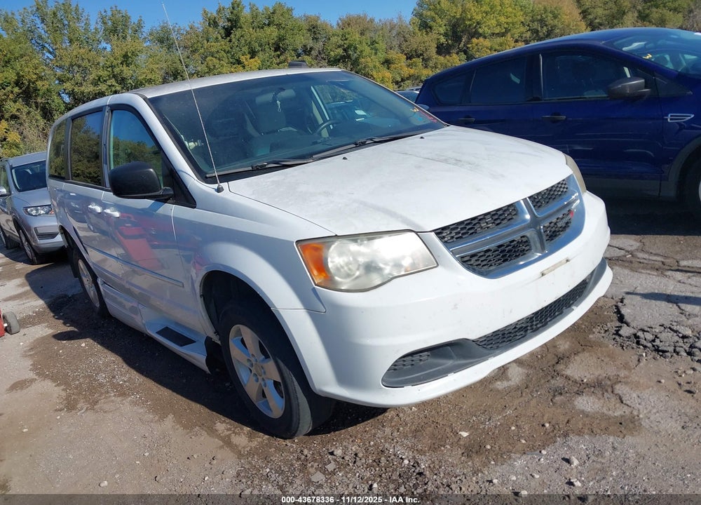 2014 DODGE GRAND CARAVAN SE VIN: 2C7WDGBG2ER478583
