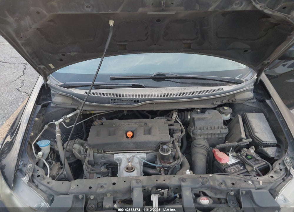 2012 HONDA CIVIC VIN: 19XFB2F55CE303368