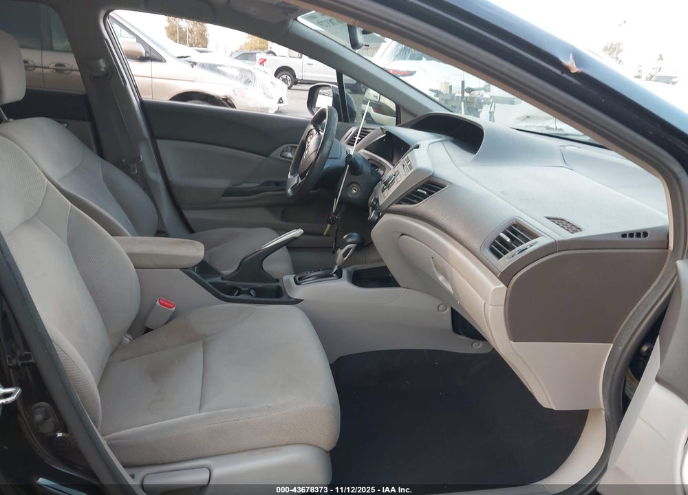 2012 HONDA CIVIC VIN: 19XFB2F55CE303368
