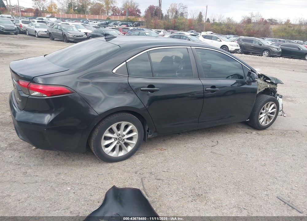 2020 TOYOTA COROLLA XLE VIN: 5YFFPRAE1LP015959