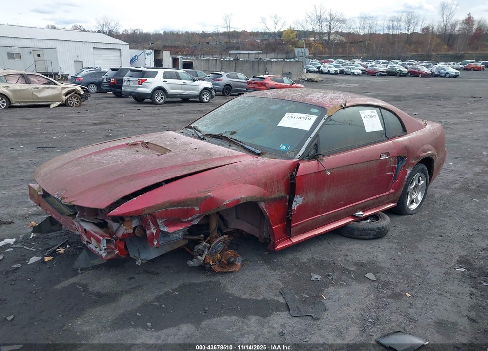 2004 FORD MUSTANG VIN: 1FAFP40654F189917