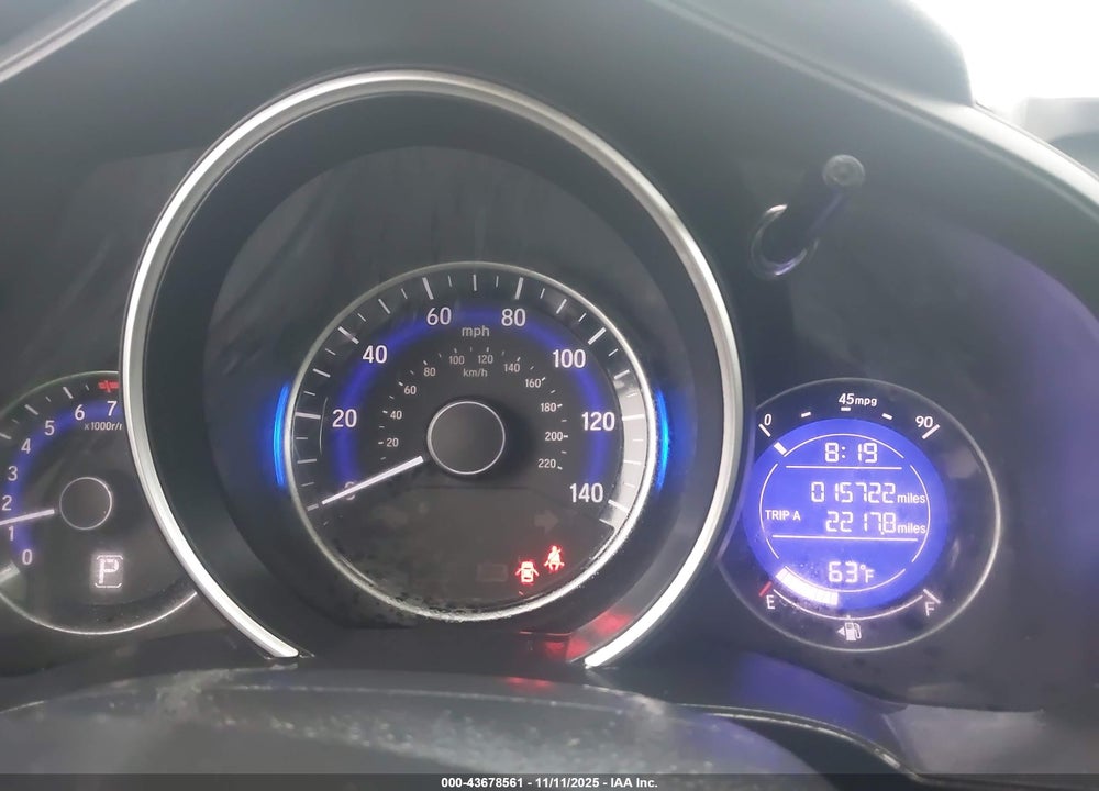 2019 HONDA FIT VIN: 3HGGK5H46KM713032