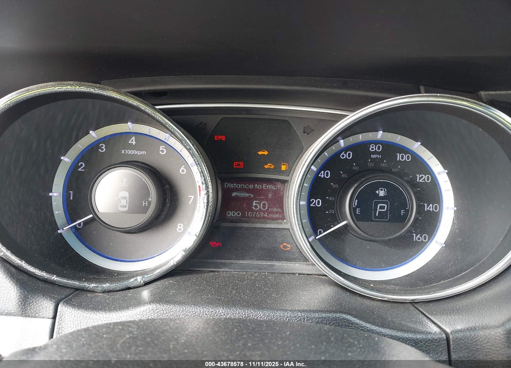 2011 HYUNDAI SONATA LIMITED VIN: 5NPEC4AC0BH019134