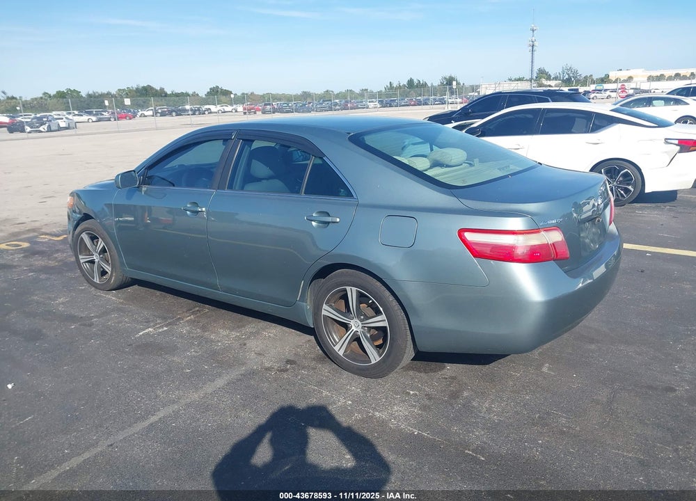 2007 TOYOTA CAMRY LE VIN: 4T1BE46K17U709612