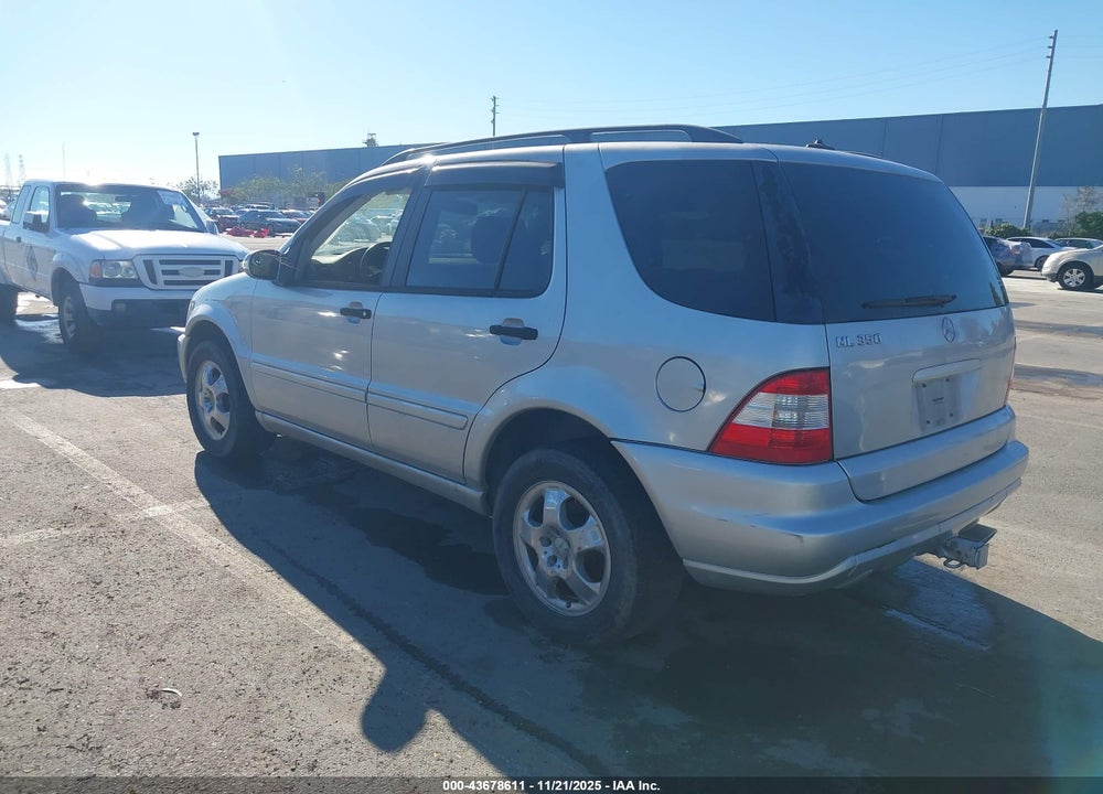 2003 MERCEDES-BENZ ML 350 VIN: 4JGAB57E93A413042