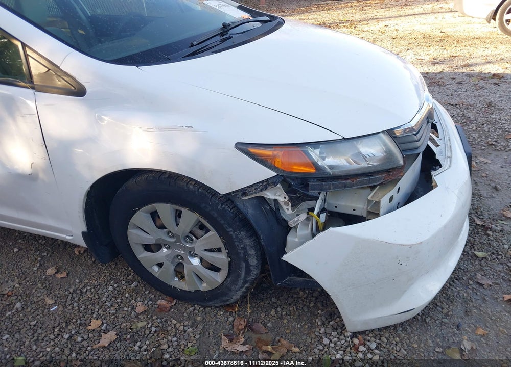 2012 HONDA CIVIC LX VIN: 19XFB2F57CE106914