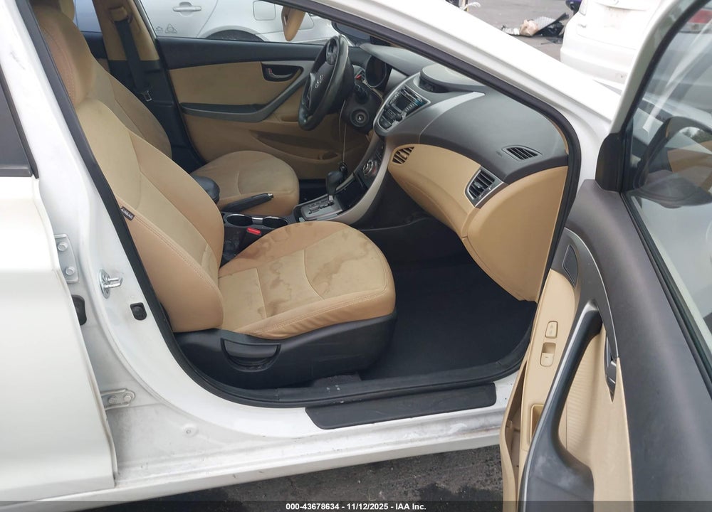 2013 HYUNDAI ELANTRA GLS VIN: 5NPDH4AE0DH289398