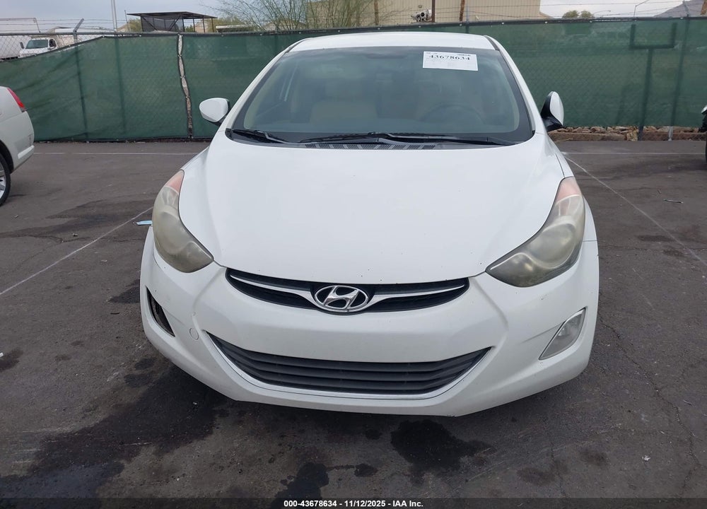 2013 HYUNDAI ELANTRA GLS VIN: 5NPDH4AE0DH289398