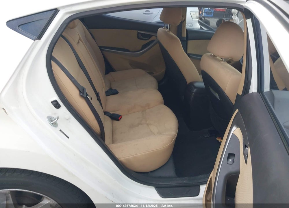 2013 HYUNDAI ELANTRA GLS VIN: 5NPDH4AE0DH289398