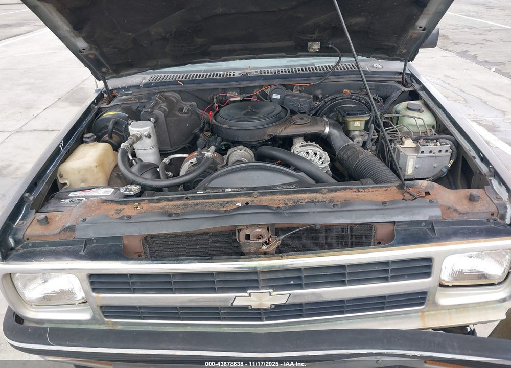 1991 CHEVROLET BLAZER S10 VIN: 1GCCS13Z7M2158630