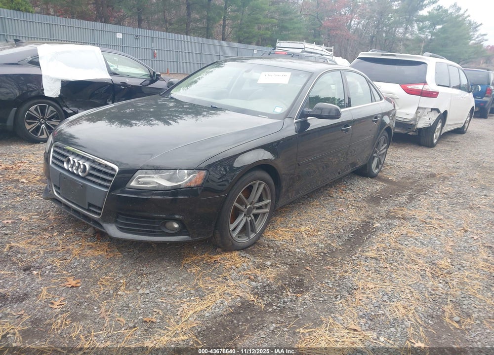 2012 AUDI A4 2.0T PREMIUM VIN: WAUAFAFL5CA068168