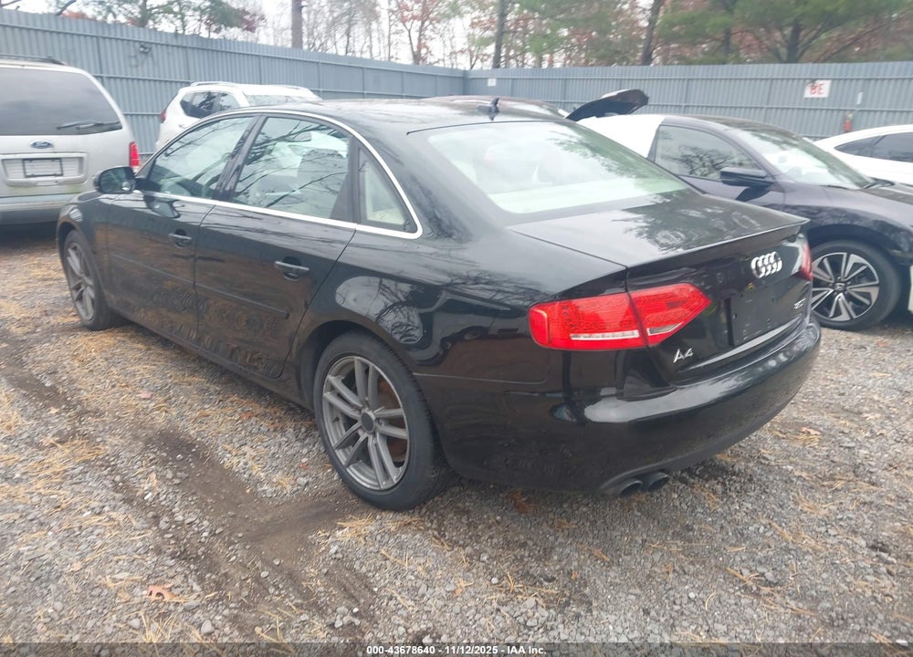 2012 AUDI A4 2.0T PREMIUM VIN: WAUAFAFL5CA068168