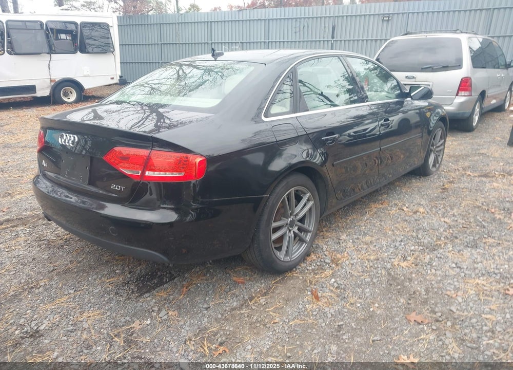 2012 AUDI A4 2.0T PREMIUM VIN: WAUAFAFL5CA068168