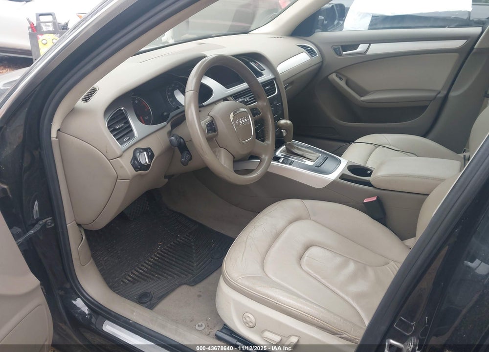 2012 AUDI A4 2.0T PREMIUM VIN: WAUAFAFL5CA068168
