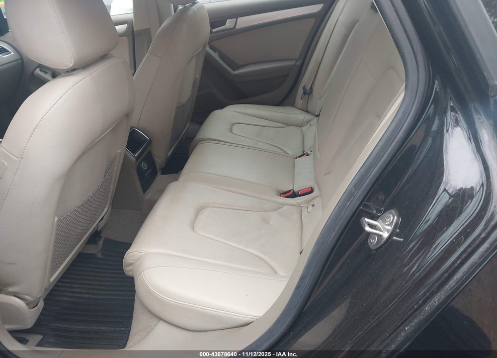 2012 AUDI A4 2.0T PREMIUM VIN: WAUAFAFL5CA068168