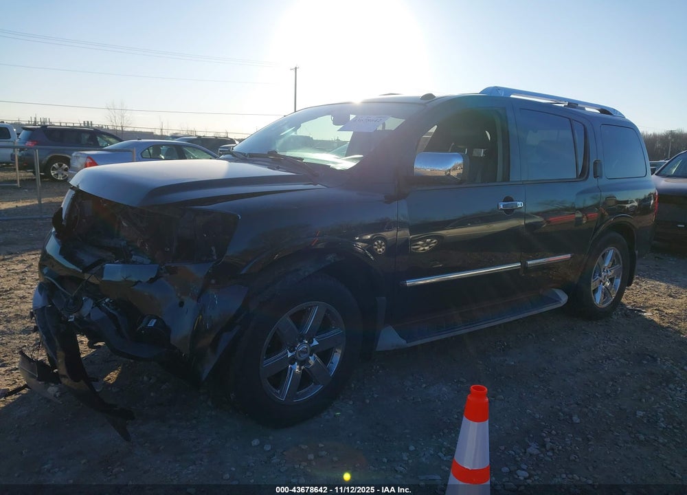 2010 NISSAN ARMADA PLATINUM VIN: 5N1AA0NE1AN618529