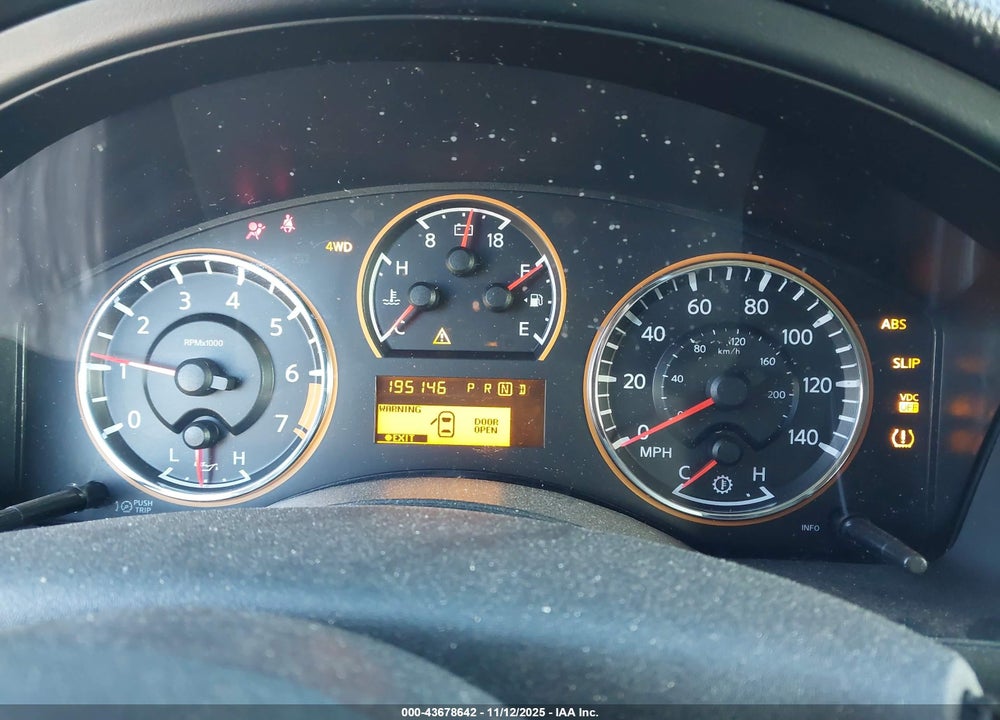 2010 NISSAN ARMADA PLATINUM VIN: 5N1AA0NE1AN618529