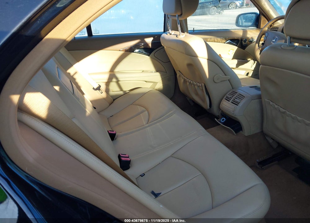 2008 MERCEDES-BENZ E-CLASS VIN: WDBUF87X58B187851