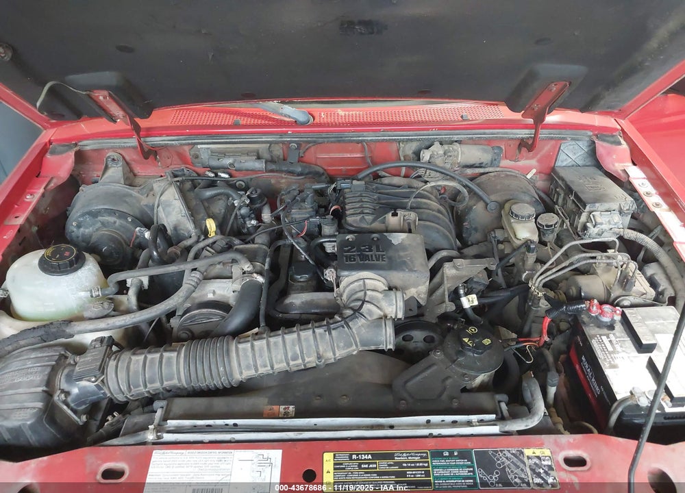 2003 FORD RANGER XL/XLT VIN: 1FTYR10D23PB02932