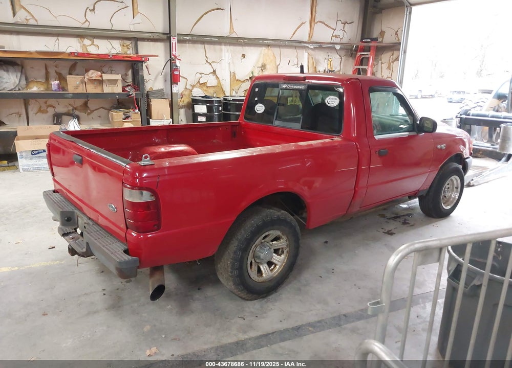 2003 FORD RANGER XL/XLT VIN: 1FTYR10D23PB02932