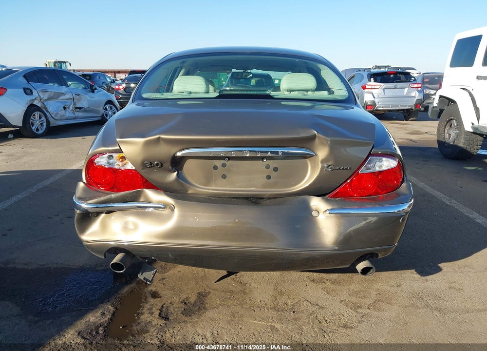 2001 JAGUAR S-TYPE 3.0L V6 VIN: SAJDA01N91FM07811