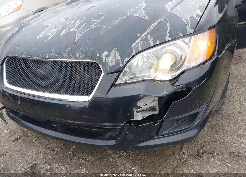 2009 SUBARU LEGACY 2.5I LIMITED VIN: 4S3BL626697228724